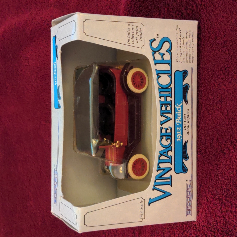 NWT Vintage ERTL 1912 Buick Vintage Vehicles 1/43 Scale Die-Cast. In Box … - Picture 2 of 9